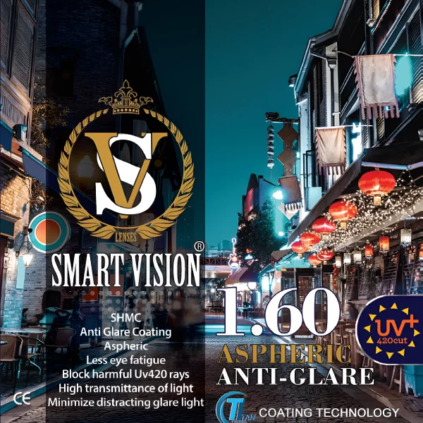 1.60 Anti-Glare Bluecut ASP TSHMC+ UV420
