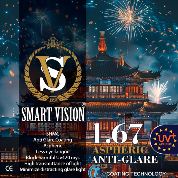 1.67 Anti-Glare Bluecut ASP TSHMC+ UV420