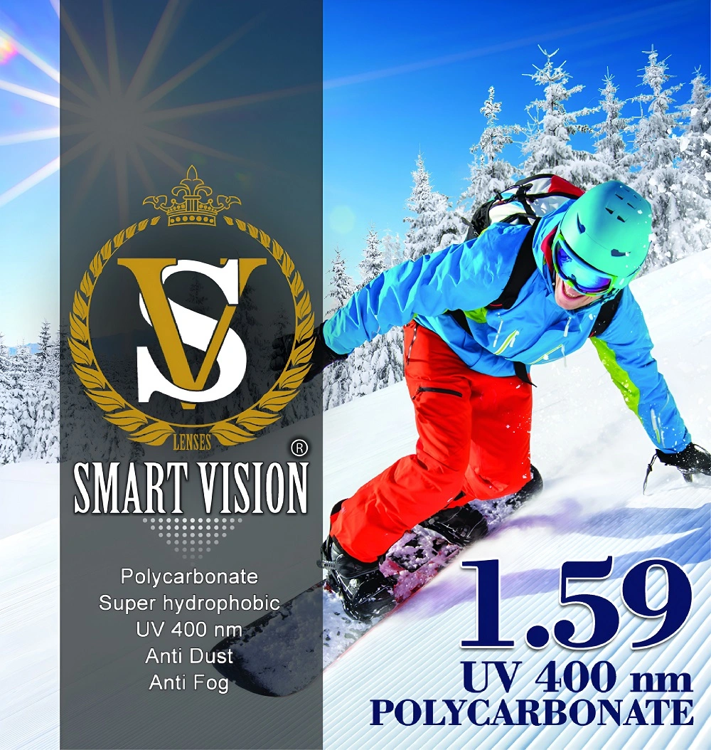 Smart Vision Polycarbonate UV 400nm Index 1.59