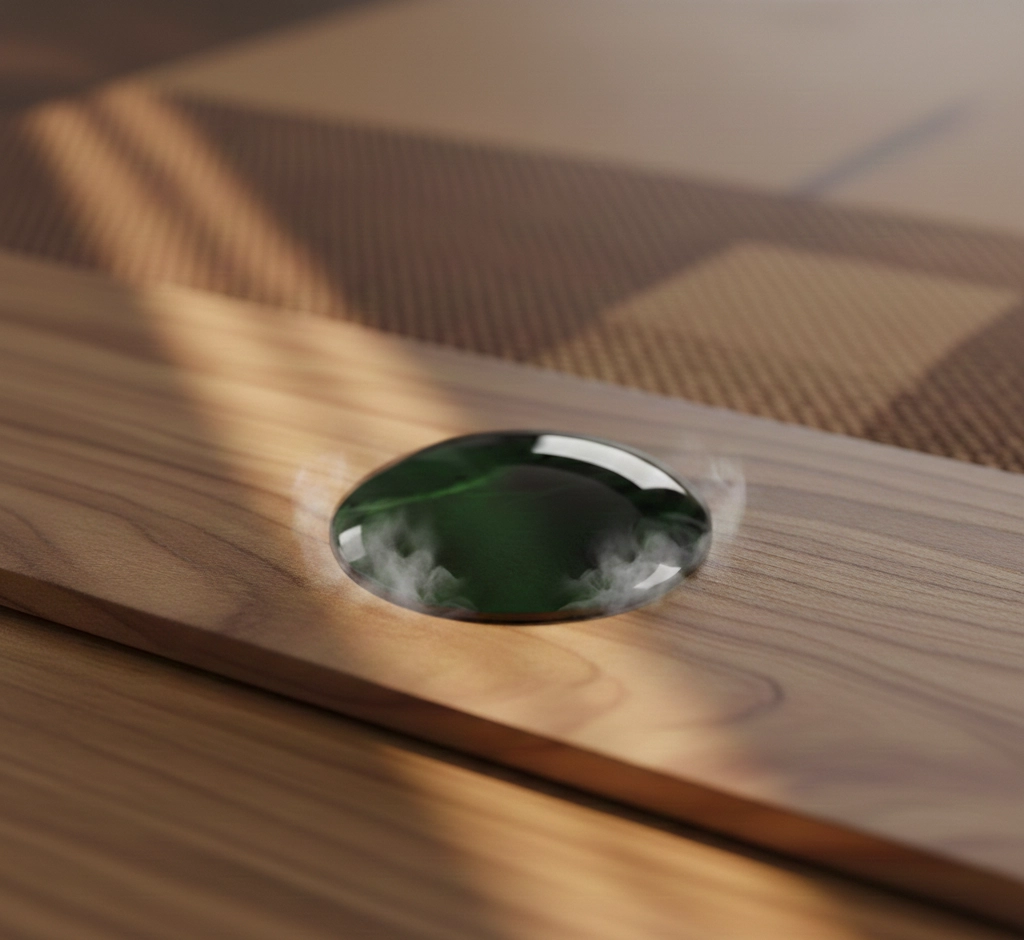 TITAN anti glare optical lens with green coating, UV420 protection and clarity enhancement demo.