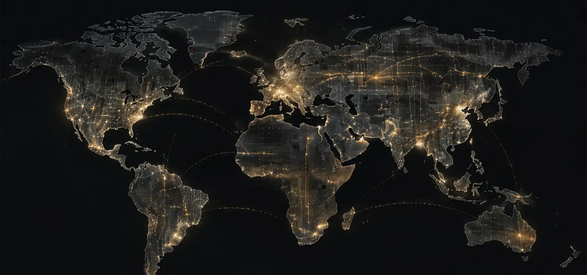 Global optical distribution network map